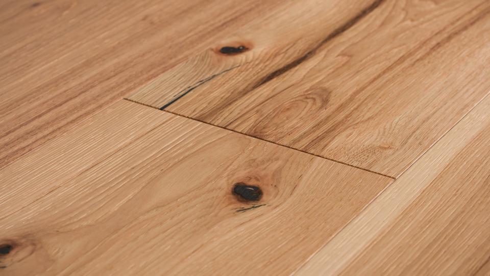 Brushed Hickory 'Natural' Kentwood Flooring